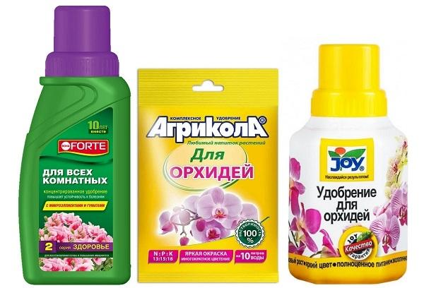 Композиции для подкормки домашних цветов